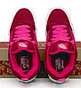 Жіночі Кеди Vans Old Skool KNU Dark Pink (Рожеві) Кросівки Ванс Олд Скул КНУ замшеві демісезон, фото 6
