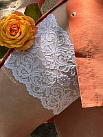 Бандалетки жіночі мереживні на силіконі (смужки від натирання) Annes Lace Thigh Band With Silicone чорні бежеві р. S-XXXL, фото 6