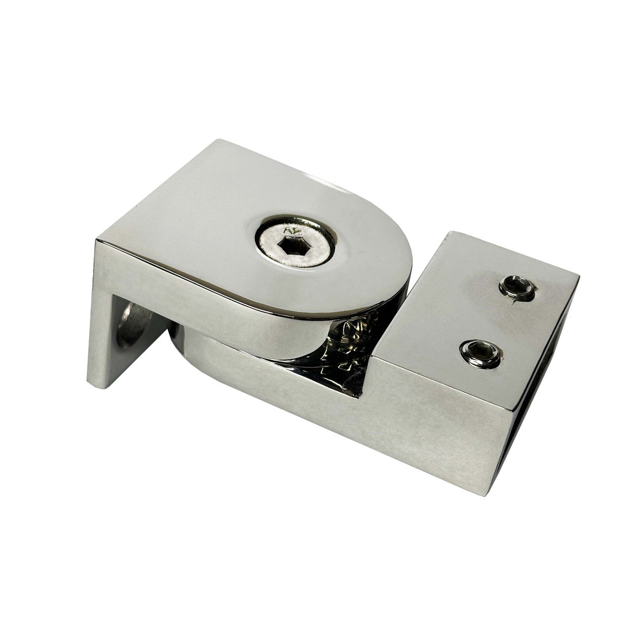 NFU-200-13-02 Тримач штанги 10*30 до стіни, з регулюванням, полірований