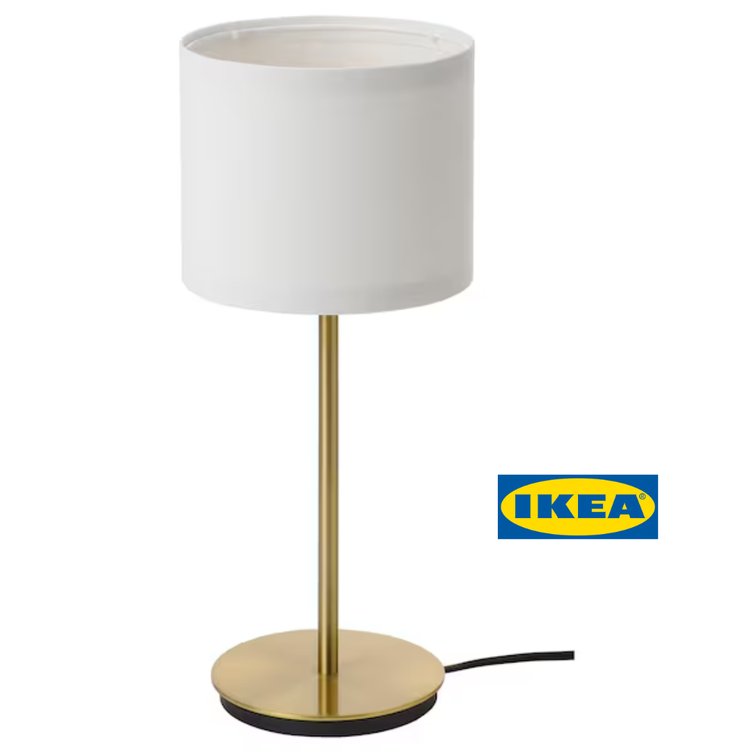 Настільна лампа IKEA RINGSTA/SKAFTET Біла 493.856.85