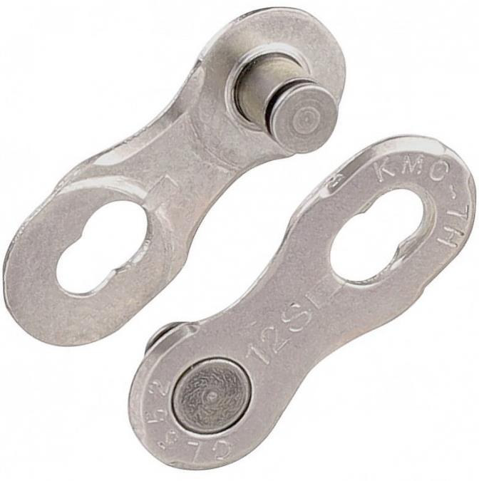 Замок KMC CL-552, 1/2'x11/12 12sp сріблястий (CL-552), фото 1