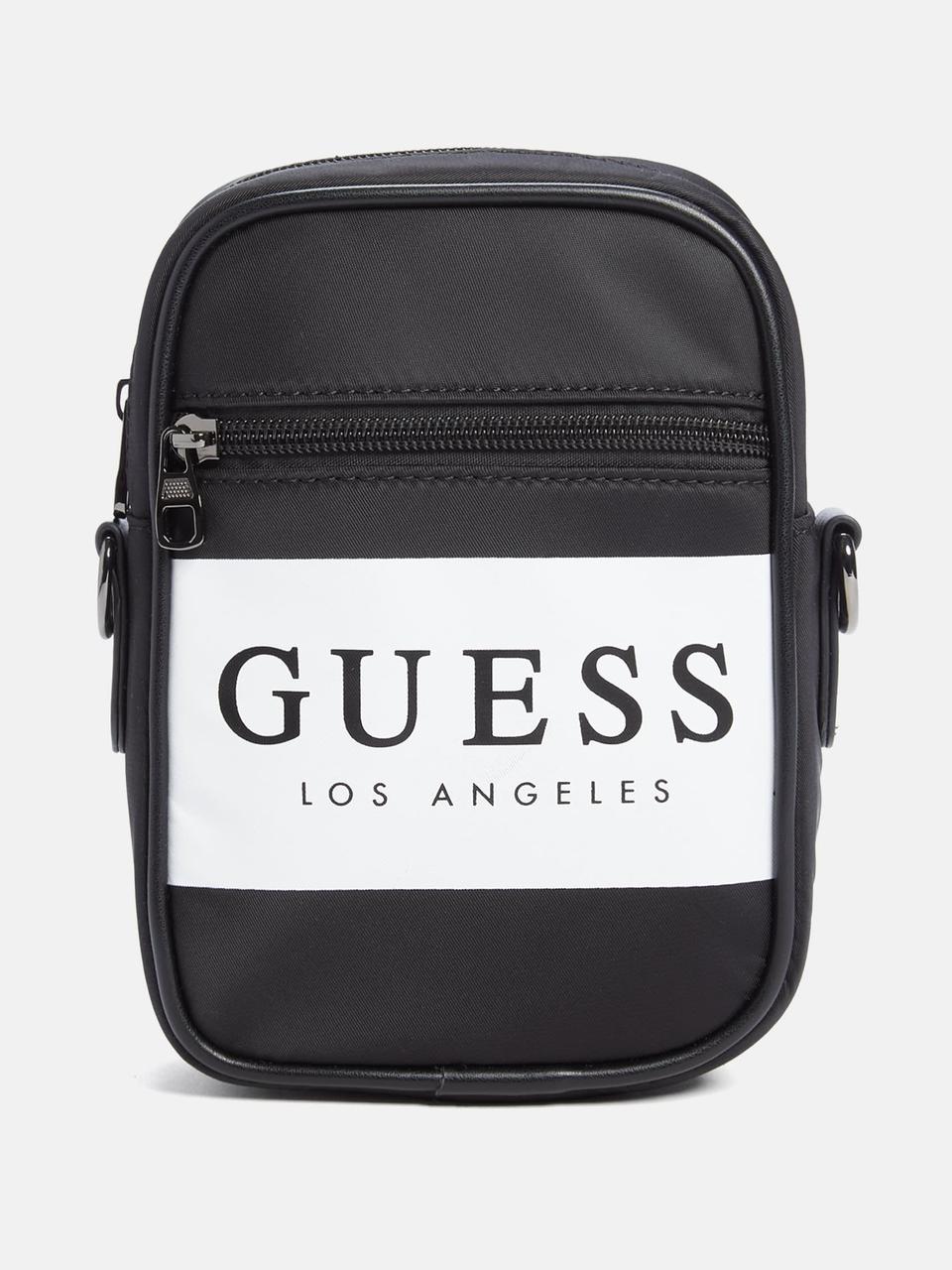 Сумка через плече Guess з логотипом 1159805222 (Чорний, One size)