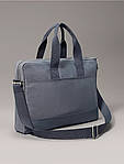 Сумка портфель Calvin Klein з логотипом 1159805289 (Сірий, One size), фото 4