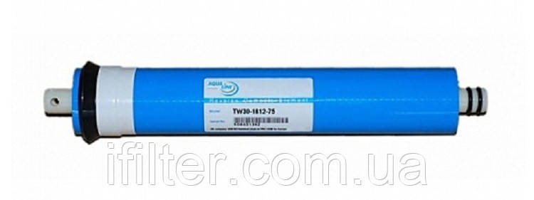 Мембрана AQUALINE TW30-1812-75 GPD для зворотного осмосу, фото 1