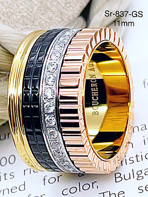 Кільце Stainlees Steel (преміум) Sr-837(6), фото 1