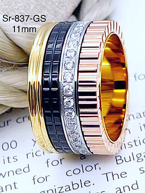 Кільце Stainlees Steel (преміум) Sr-837(6), фото 2