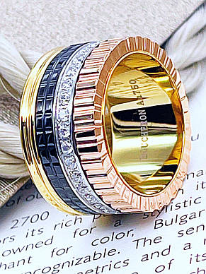 Кільце Stainlees Steel (преміум) Sr-837(6), фото 3