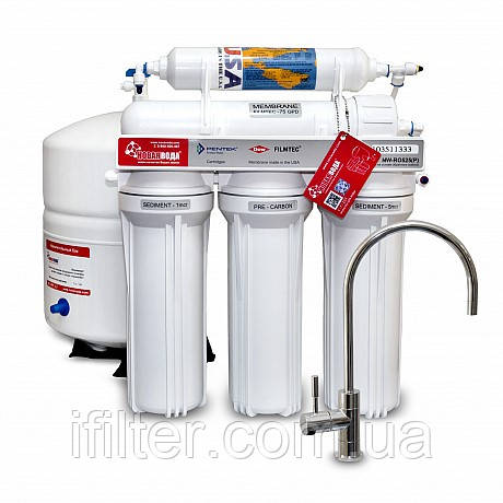 Фільтр зворотного осмосу Нова Вода NW-RO525 Smart, фото 1