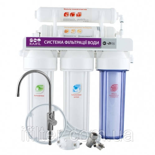 Проточний п'ятиступеневий фільтр Raifil NOVO 5, фото 1