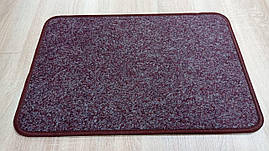 Килимок в примірювальну Флін 60х40см бордовий