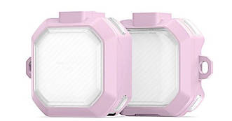 Протиударний чохол Dux Dusis SEGA для навушників Samsung Galaxy Buds 2 Pro / 2 / Pro / Live / FE + карабін Pink