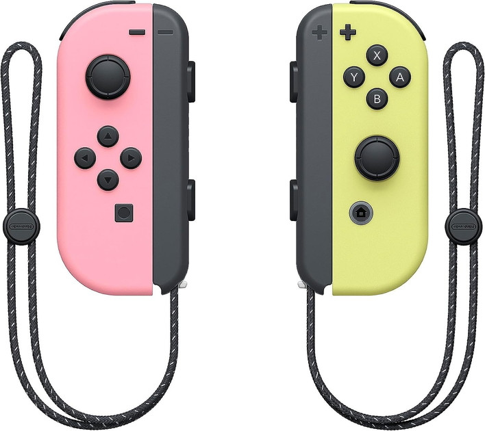 Джойстик Nintendo Joy-Con Controller Pastel Pink/Pastel Yellow Global (45496431686)
