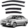 Вітровики Toyota Avensis сед 2003-2009 (скотч) AV-Tuning, фото 2