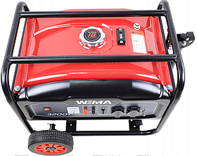 Бензиновий генератор 4-тактний Weima WM3200 3.5 кВт з повітряним охолодженням