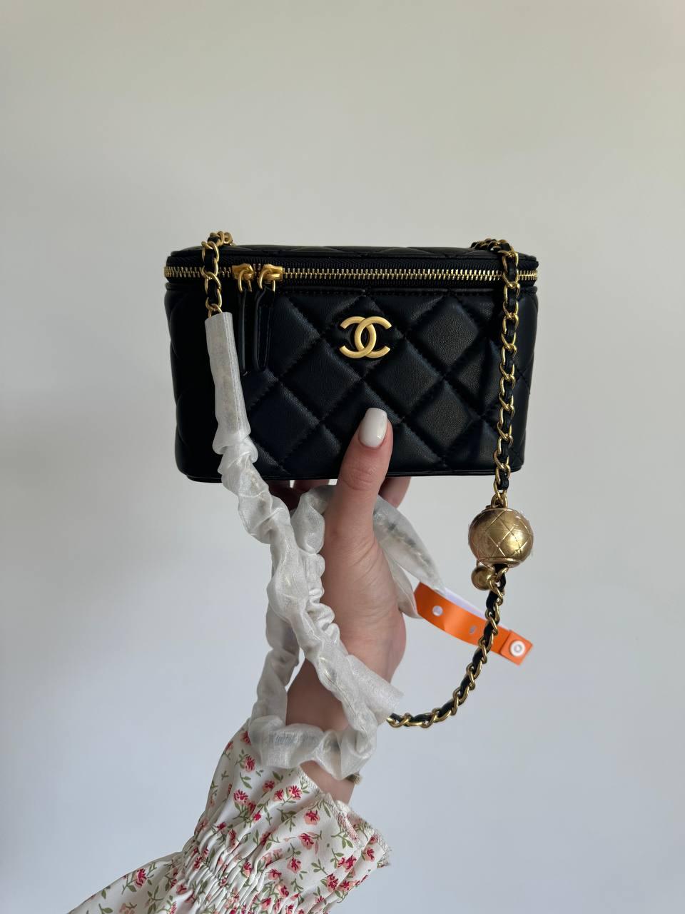 Жіноча сумка Шанель чорна Chanel Black