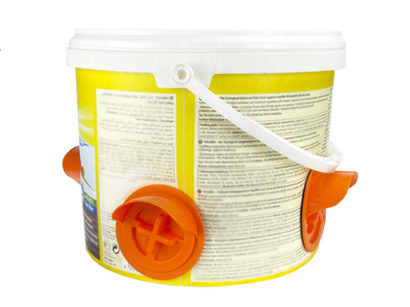 Відро з годівницями для птахів, відро на 4 годівниці. Годівниця для свійської птиці з автоматичним подаванням корму