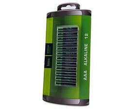 Батарейки лужні Hoco Alkaline AAA (LR03) 12 шт