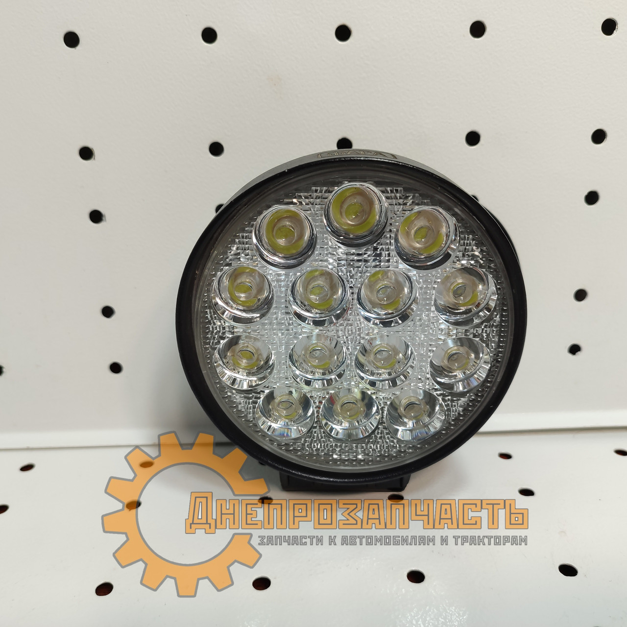 Фара LED кругла 42W (широкий промінь) 10-30V 6000К (60мм), фото 1