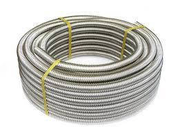 Гофрована труба з нержавіючої сталі 15 Kofulso не відпалена, гофротруба нержавіюча сталь для опалення