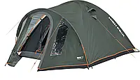 Намет чотиримісний High Peak Nevada 4.1 Deep Forest (10352) 3000 мм Кемпінговий Трисезонний Півсфера
