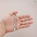 Срібний браслет чоловічий масивний якір. Браслет на руку якірне плетіння срібло 925. Довжина 21 см, фото 3