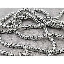 Ланцюг 3мм, 60см, нержавіюча сталь