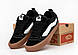 Vans Knu текстиль замша кеди Vans Knu Skool Black Gum демісезонні на весну на шнурках - фото 7 - id-p2241554294