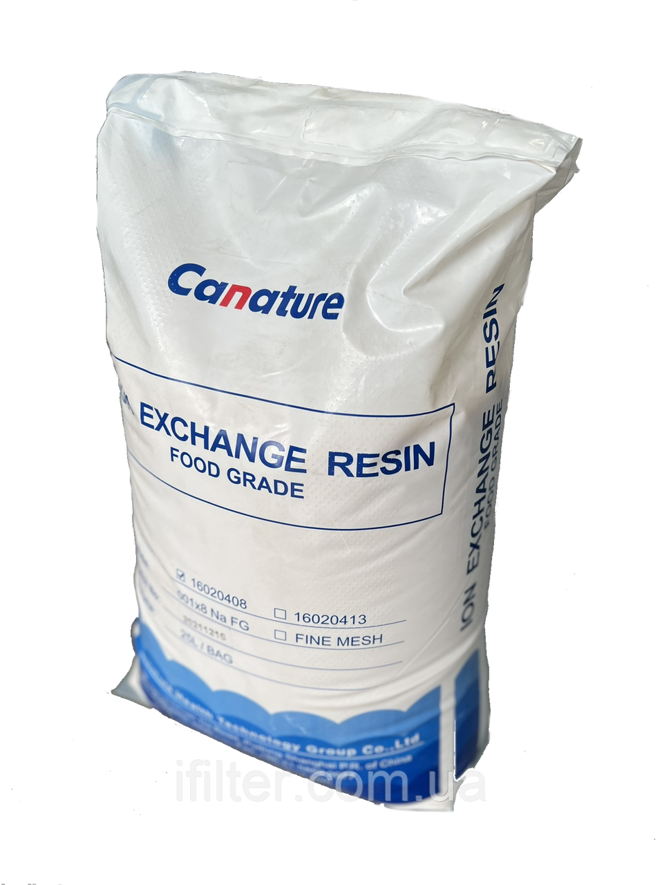 Сильнокислотний катіоніт Canature Resin - фільтрувальний матеріал для пом'якшення води (аналог Dowex HCR-S)