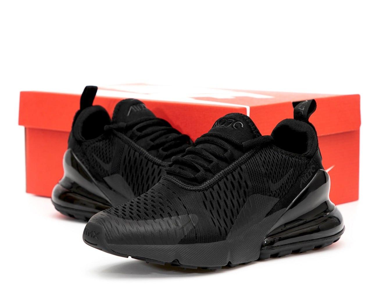 Чоловічі чорні Кросівки Nike Air Max 270