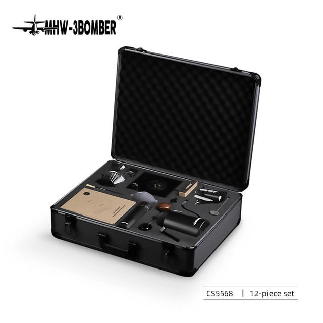 Подарочный набор B-3 Tactics Set MHW-3Bomber на 12 предметов для приготовления кофе Подарочный набор B-3 Tactics Set MHW-3Bomber на 12 предметов для приготовления кофе