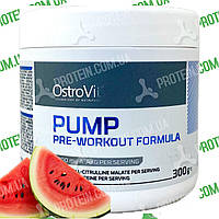 Передтренувальний Комплекс OstroVit PUMP Pre-Workout Formula 300 г Кавун Watermelon