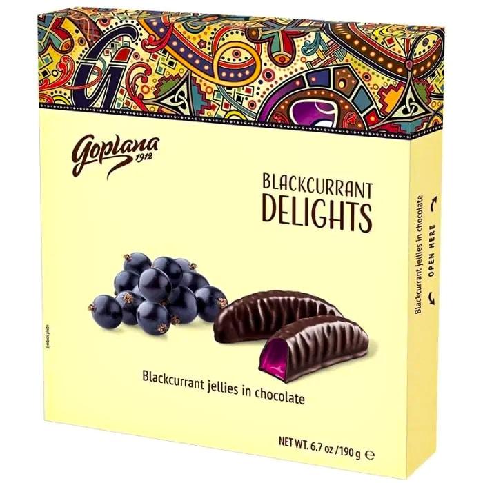 Галаретки зі смаком чорної смородини Goplana 190г