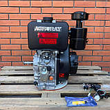Двигуни Agro-Ray AR192DFE-S, вал Шпонка 25мм, диз 14 к.с. 498cc/ Електричний стартер., фото 11
