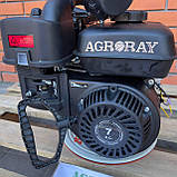 Двигун Agro-Ray AR170F-S, 20мм, шпонка, бензин 7к.с., фото 3