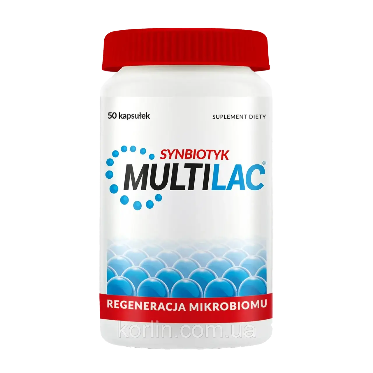 Multilac Synbiotic Синбіотик Пробіотик + Пребіотик 50 кап