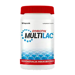 Multilac Synbiotic Синбіотик Пробіотик + Пребіотик 50 кап