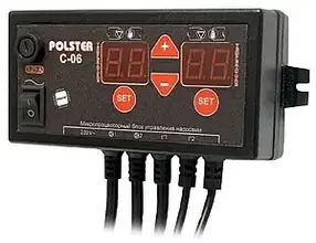 Автоматика Polster C-06 для управления двумя насосами, фото 1