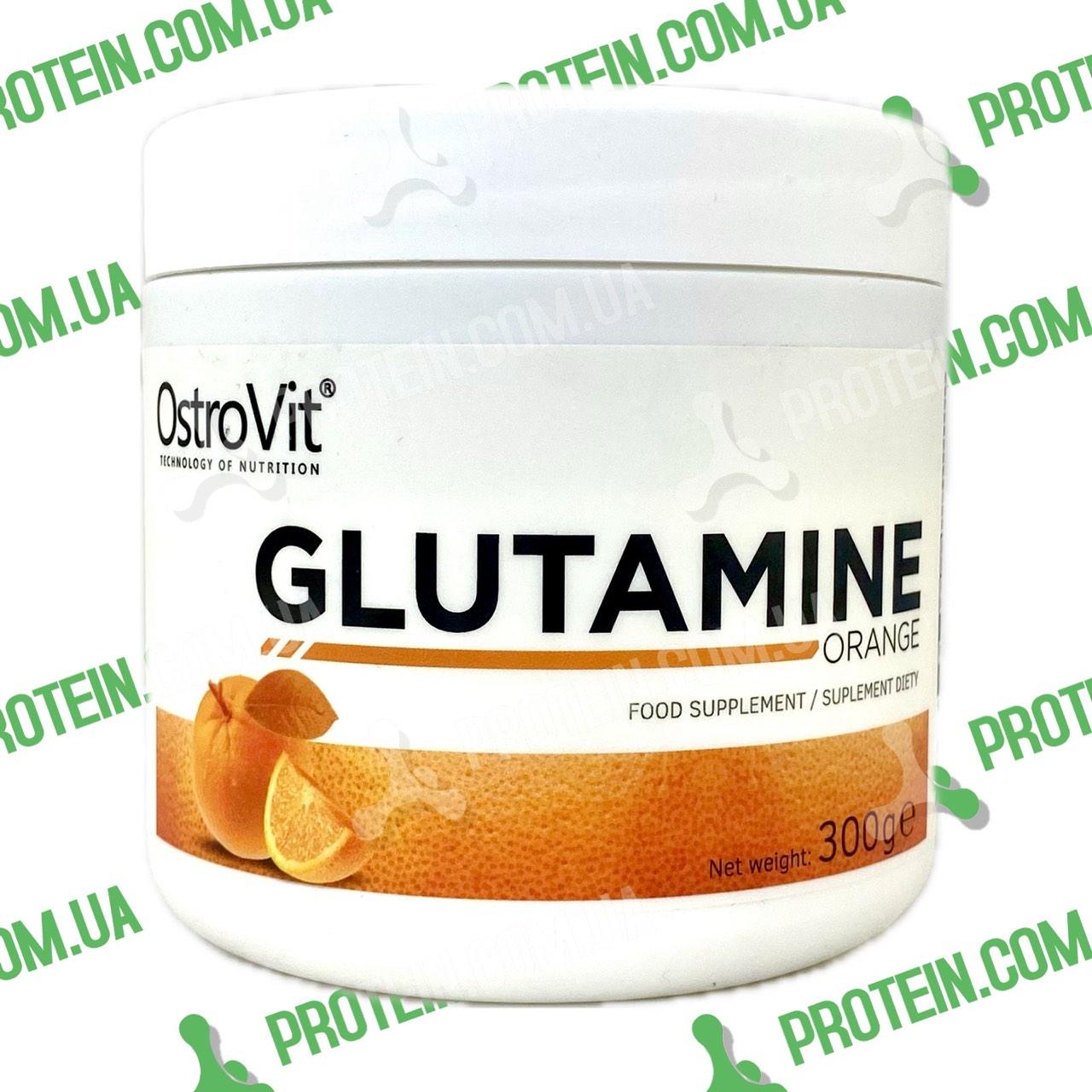Глютамін OstroVit Glutamine 300 г Апельсин Orange