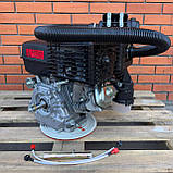 Двигун Agro-Ray AR188FЕ-S, 25мм, шпонка, ел/старт, бензин 13к.с., фото 6