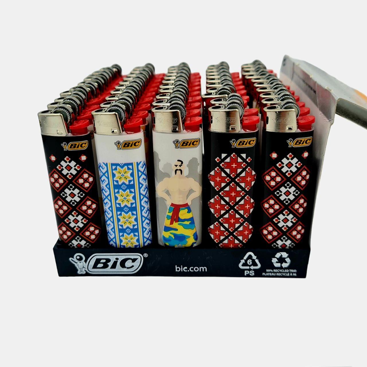 Запальничка "BIC" J23 Вишиванка 50 шт (блок)