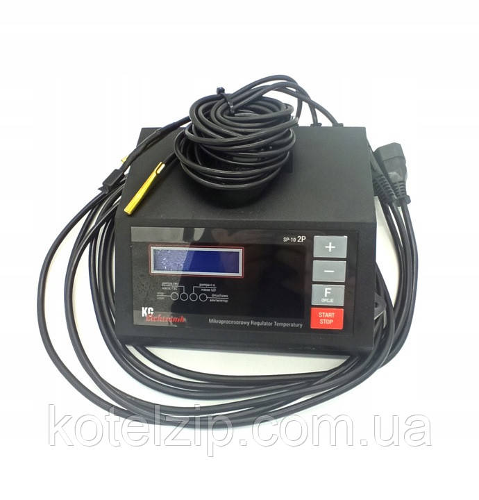 KG Elektronik SP-10 2P автоматика для котла (2 насоса, вентилятор, кім. термостат)