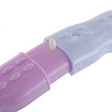 Обруч масажний Хулахуп Hula Hoop DOUBLE GRACE MAGNETIC 110 см JS-6019, фото 7