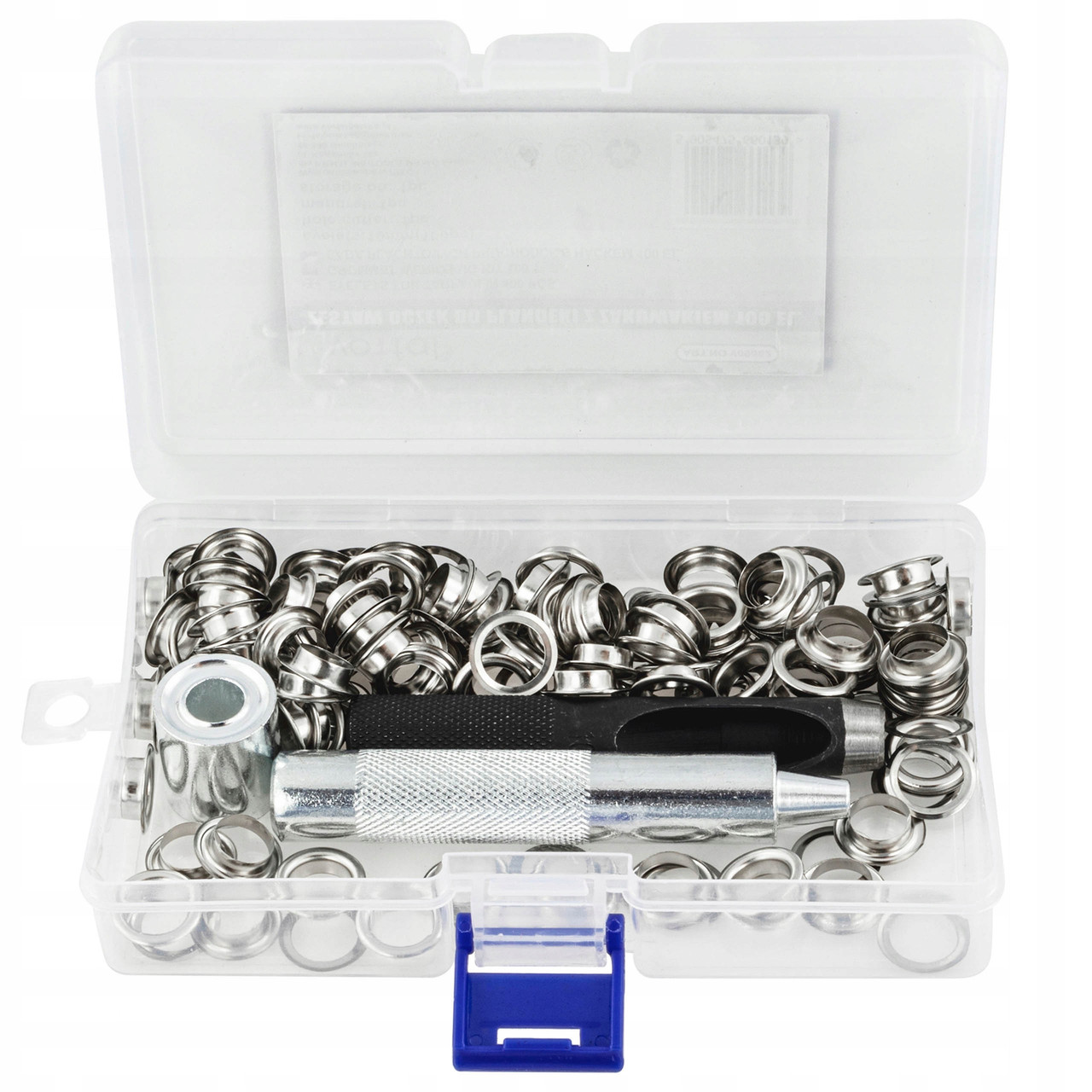 Люверси для пландеки з пробійником 10мм 100шт.