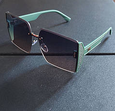 Вінтажні сонцезахисні окуляри sun glasses 869 Grey Tea
