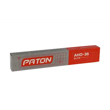 Електроди зварювальні Патон АНО-36 Elite Paton діаметр 3 мм, вага 1 кг для зварювання конструкцій з вуглецевої сталі