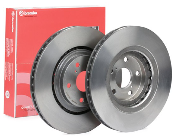 Передній гальмівний диск Тойота Рав 4 IV, Хайлендер, Сієна 3, Лексус RX, NX (435120E030) Bremdo 09.C499.11, фото 1