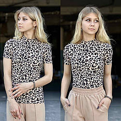 Футболка — американка для дівчаток, розміри 34 — 42 на зріст 128 — 156