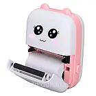 Міні принтер з Bluetooth + Подарунок 3 рулони термопаперу для міні принтера / Дитячий термопринтер для телефону, фото 2