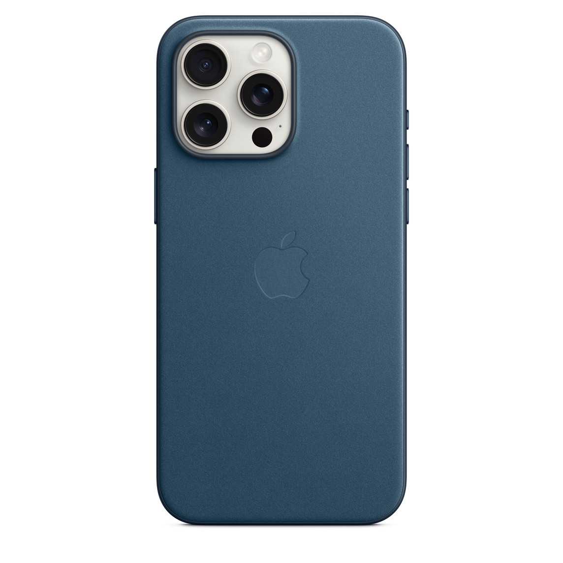 Чохол накладка Leather Case with MagSafe для Apple iPhone 15 Pro Max Pacific Blue (Синій), фото 1