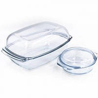 Каструля прямокутна 5,5л+салатник 16см Termisil PN SP 550A-SAL